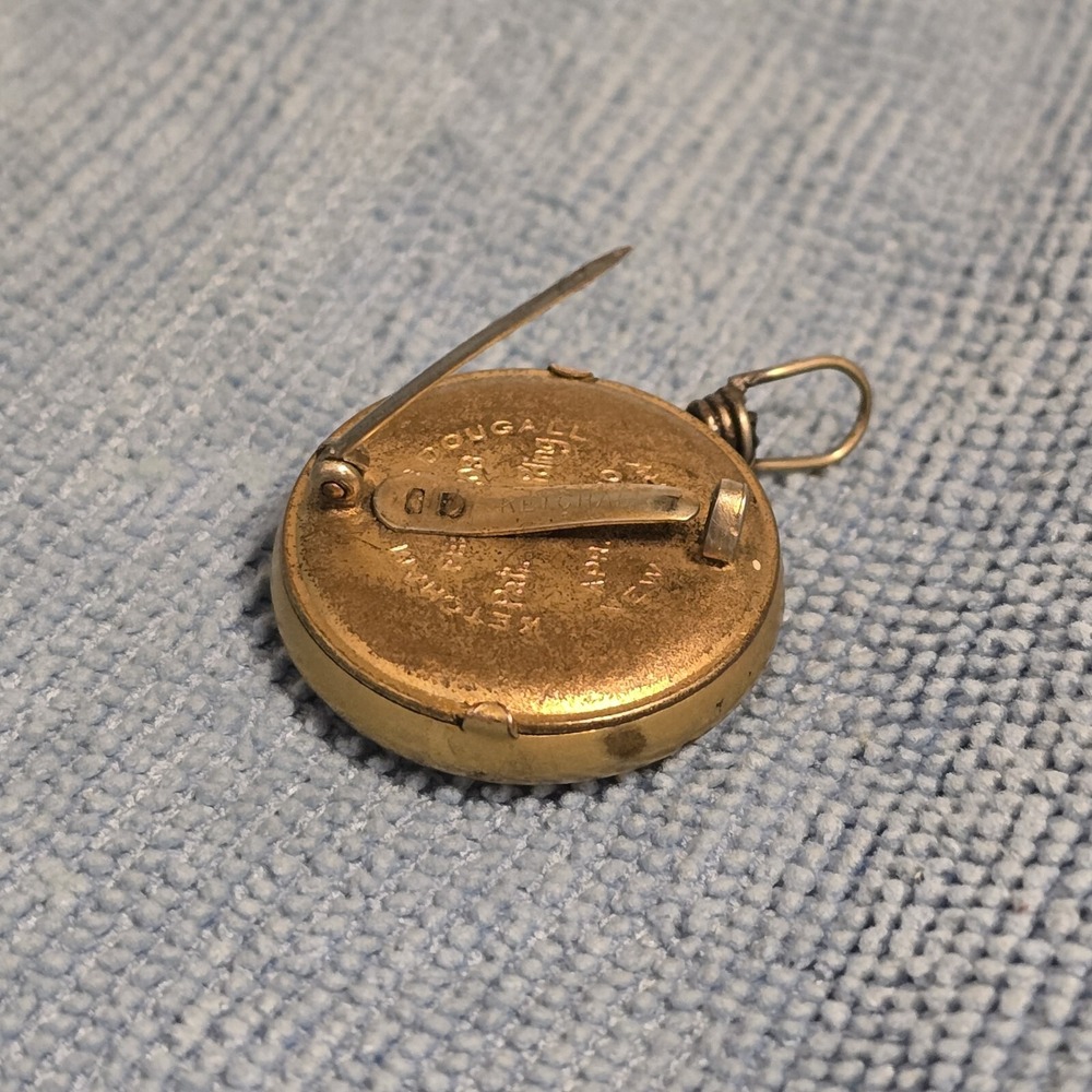 Antique Ketchum & McDougall Retractable Brooch / Pin 1910s - Picture 14 of 14